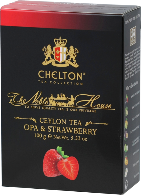 чай черный CHELTON с Клубникой