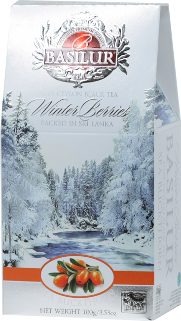 чай черный BASILUR Winter Berries Облепиха